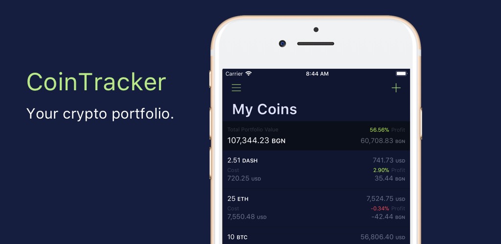 CoinTracker iOS Feature Graphic