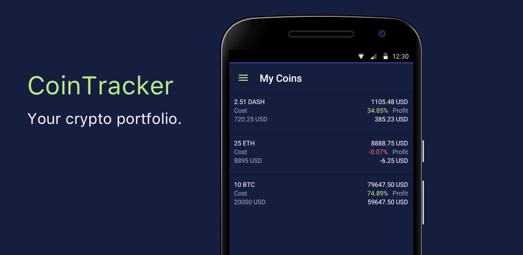 CoinTracker Android Feature Graphic